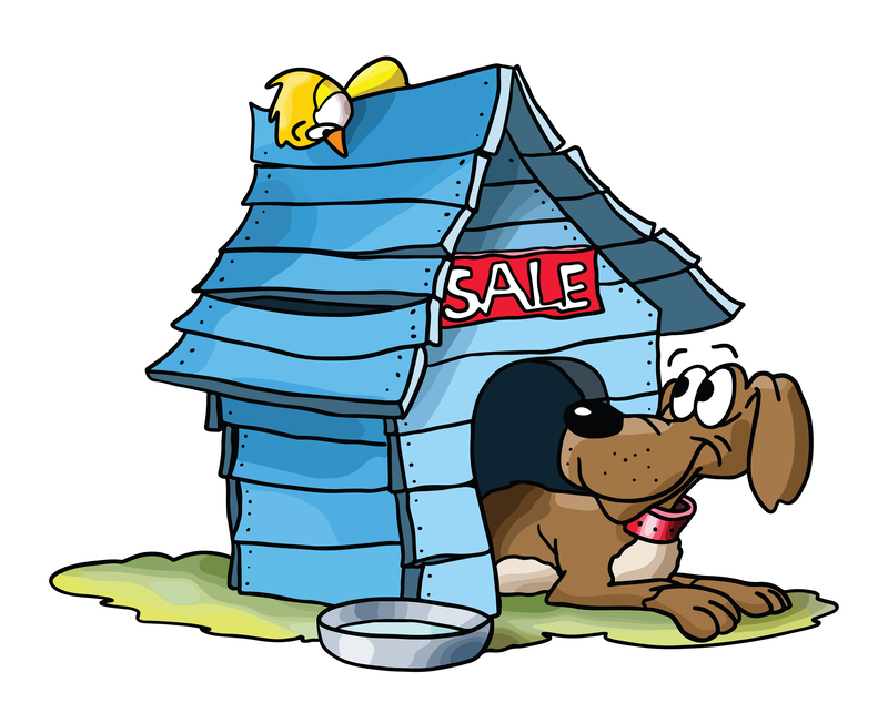 Dog selling house Selling house