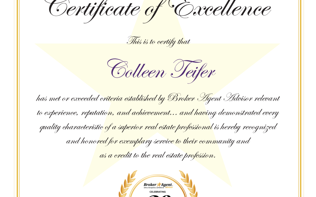 Colleen Teifer Recognized with National Certification